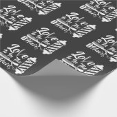 Friseur Cosmetology Abschluss Barber Salon Geschenkpapier (Ecke)