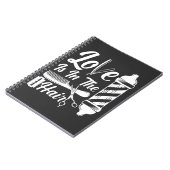 Friseur Cosmetology Abschluss Barber Salon Notizblock (Linke Seite)