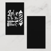 Friseur Cosmetology Abschluss Barber Salon Visitenkarte (Vorne/Hinten)