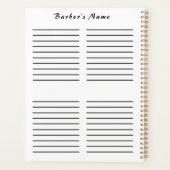 Friseur Daily Planner HAMbyWG Planer (Rückseite)