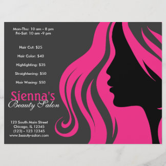 Friseur (Deep Pink) Flyer