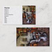 Friseur - der Frisierstuhl Visitenkarte (Vorne/Hinten)