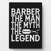 Friseur Der Mann 2024 Fotoplatte (Vorderseite)