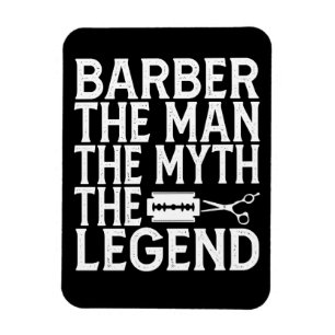 Friseur Der Mann 2024 Magnet