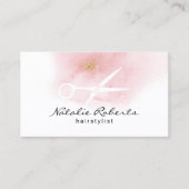 Friseur der Sterne Modernes Aquädukt Salon Visitenkarte (Vorderseite)