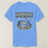 Friseur Design Alte Schulhaar T-Shirt (Design vorne)