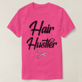 Friseur-Design T-Shirt (Design vorne)