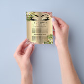 Friseur Eyelashes Makeup Studio Preisliste1 Flyer (Gruppe)