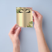 Friseur Eyelashes Makeup Studio Preisliste Flyer (Gruppe)