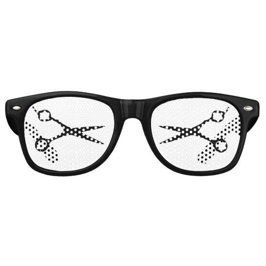 Friseur-Friseur-Friseur-Party-Stylish Partybrille (Vorderseite)