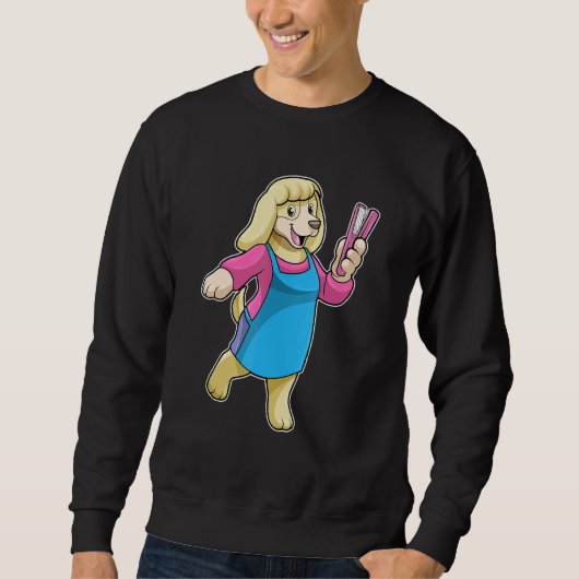 Friseur-Friseur Sweatshirt (Vorderseite)