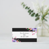 Friseur, Friseur, Visitenkarte (Stehend Vorderseite)