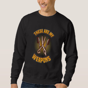 Friseur Friseurin Barber Hair Stylist Barber Barbe Sweatshirt