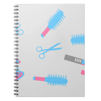 Friseur Friseurin Notizbuch Notizblock