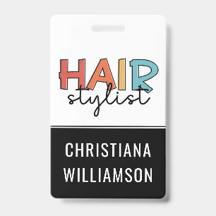 Friseur Friseurin Salonmitarbeiter Ausweis