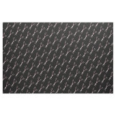 Friseur-Friseursalon mit Goldschere Stoff (Fat Quarter (45,7 x 55,9 cm))