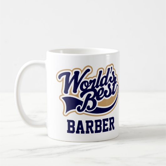 Friseur-Friseursalon Stylist-Geschenk Kaffeetasse (Links)