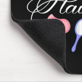 Friseur-Friseursalon-Stylist Hairapist 2 Mousepad (Ecke)