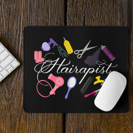 Friseur-Friseursalon-Stylist Hairapist 2 Mousepad