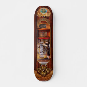 Friseur - Friseursalon - Zeit für einen Skateboard