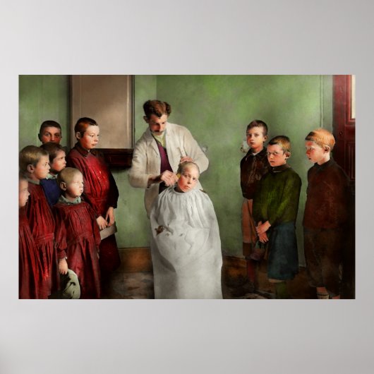 Friseur - Friseurtag 1918 Poster (Vorne)