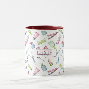 Friseur, Friseuse Schönheitssalon Custom Tasse