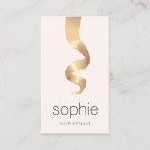 Friseur-Frisör-Stylist, Kolorist Visitenkarte (Vorderseite)