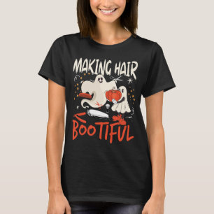 Friseur für Beängstigende Ghost-Frisur T-Shirt