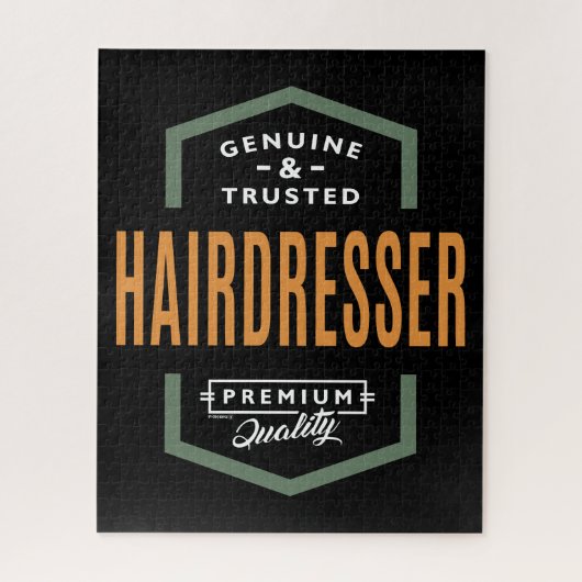 Friseur Genuine Puzzle (Vertikal)