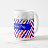 Friseur-Geschäfts-Pole-Tasse - personifizieren Sie Kaffeetasse (VorderseiteRechts)