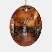 Friseur - Gewerkschaft, NJ - der moderne Salon Keramikornament (Rechts)