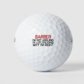 Friseur Golfball (Vorderseite)