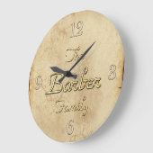 FRISEUR GROßE WANDUHR (Winkel)