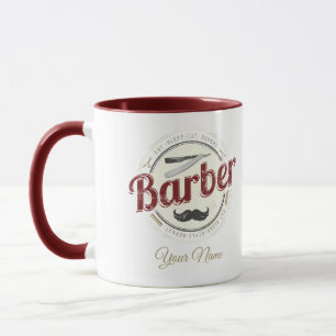 Friseur Haar Hustler Friseur Retro Hairstylist Tasse