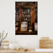 Friseur - Haarfärbemittel Poster (Küche)