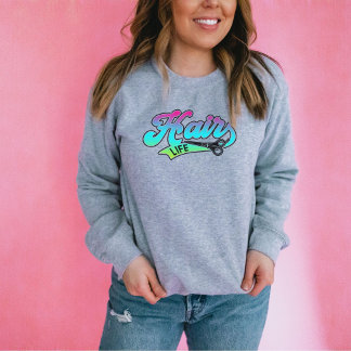 Friseur, Haarstühle, Friseur, Stil Sweatshirt