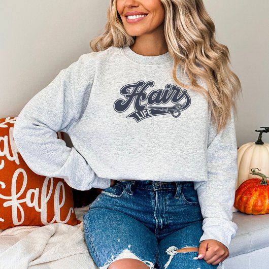Friseur, Haarstühle, Friseur, Stil Sweatshirt