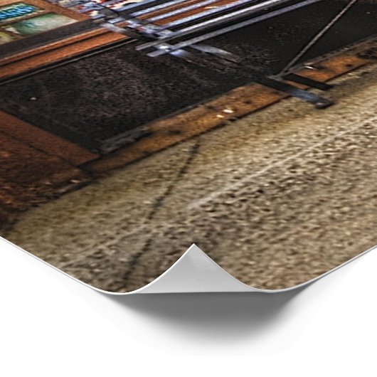 Friseur - Handwerkerhallen Poster (Ecke)