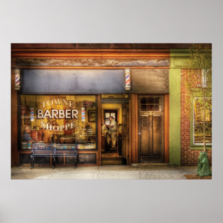 Friseur - Handwerkerhallen Poster