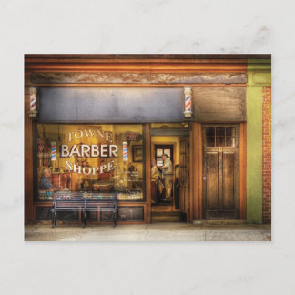Friseur - Handwerkerhallen Postkarte
