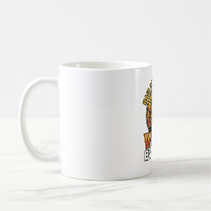 Friseur-Hexe bei Nacht Vintage-Halloween-Design Kaffeetasse