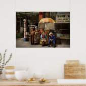 Friseur - im Friseursalon von Nelson 1937 Poster (Küche)