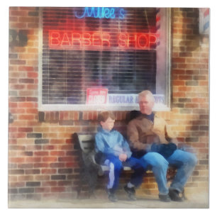 Friseur im Viertel Fliese