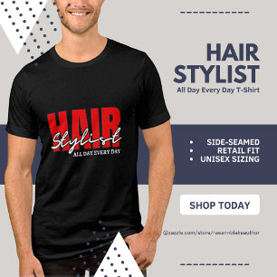 Friseur/in den ganzen Tag, jeden Tag Tri-Blend-Shi Tri-Blend Shirt