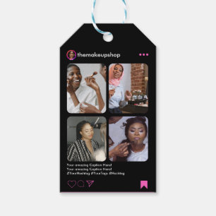 Friseur Instagram QR CODE Geschenkanhänger