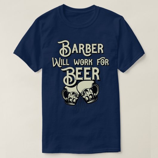 Friseur-Job Geschenke für ihn sie T-Shirt (Design vorne)