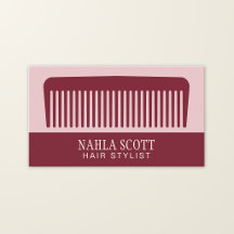 Friseur-Kamm modern Boutique trendy chic
