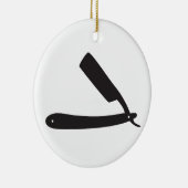 Friseur Keramik Ornament (Rechts)