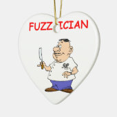 Friseur Keramikornament (Links)