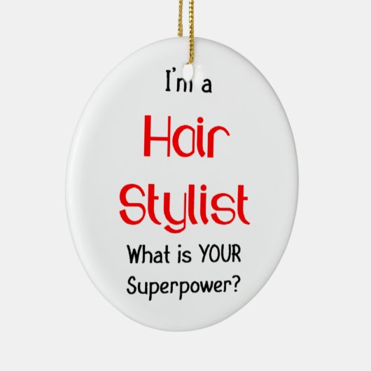 Friseur Keramikornament (Rechts)